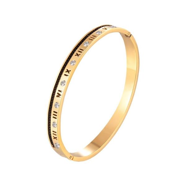 bangle fashion black chain with crystal roman numerals design stainless steel bangles bracelets for women men jewelry christmas gifts
bangle fashion black chain with crystal roman numerals design stainless steel bangles bracelets for women men jewelry christmas gifts