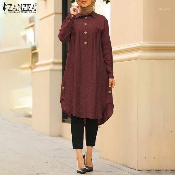 zanzea women long shirt retro muslim blouse casual autumn long sleeve loose vintage dubai abaya turkey hijab blusas 5xl1, White
zanzea women long shirt retro muslim blouse casual autumn long sleeve loose vintage dubai abaya turkey hijab blusas 5xl1, White