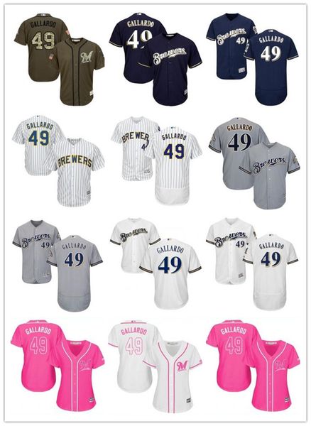 custom milwaukee brewers leave name number 49 yovani gallardo baseball jersey men women youth jerseys, Blue;black
custom milwaukee brewers leave name number 49 yovani gallardo baseball jersey men women youth jerseys, Blue;black