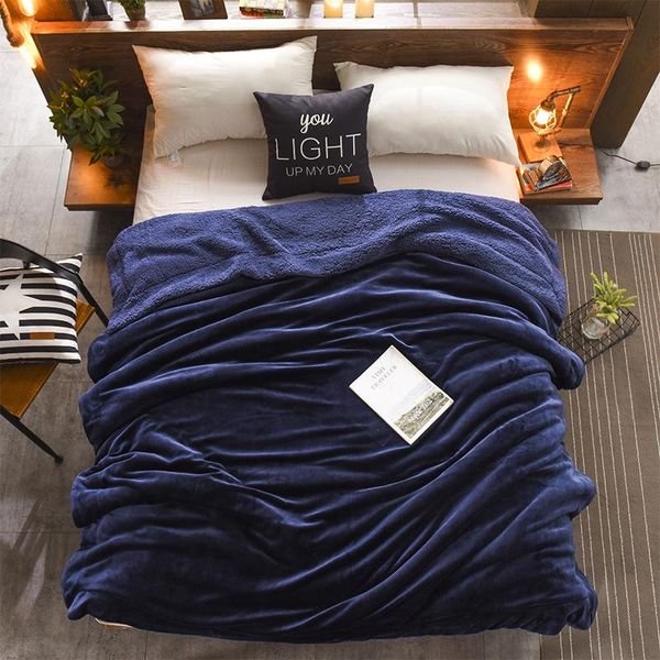 blankets double layer soft lamb wool blanket thick solid color warm blanket, winter home quilt 150x200cm
blankets double layer soft lamb wool blanket thick solid color warm blanket, winter home quilt 150x200cm