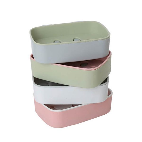 2020 new wall mounted soap dish self-adhesive dish sponge tray without drilling shelf shelf drain pipe bathroom rack
2020 new wall mounted soap dish self-adhesive dish sponge tray without drilling shelf shelf drain pipe bathroom rack
