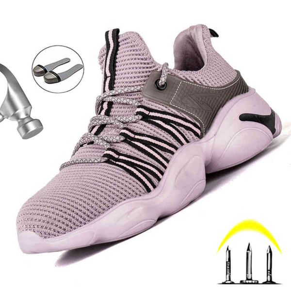 lightweight safety shoes women men work shoe puncture-proof boots steel toe sneakers security, Black
lightweight safety shoes women men work shoe puncture-proof boots steel toe sneakers security, Black