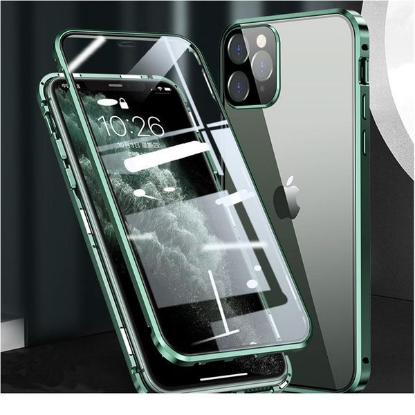 360 magnetic adsorption metal case for iphone 12 11 pro max 12 mini double-sided glass case for iphone 11 12 wmtirs
360 magnetic adsorption metal case for iphone 12 11 pro max 12 mini double-sided glass case for iphone 11 12 wmtirs