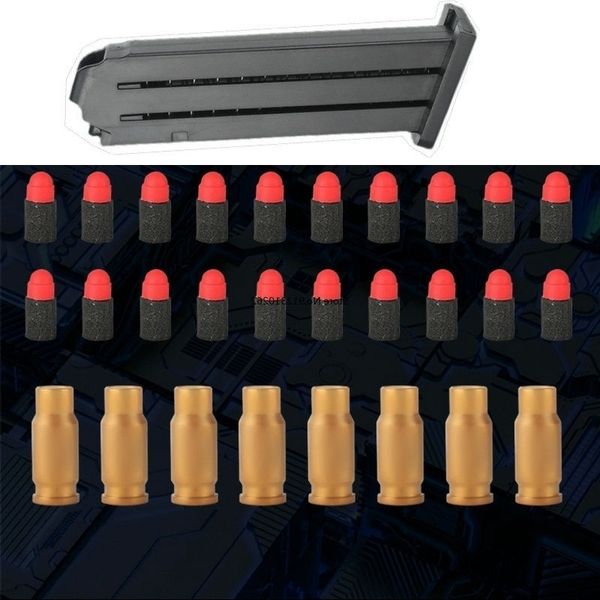 5444gun extra accessories bullet case darts for m1911 / glock toy pistol soft bullets airsoft shell throwing
5444gun extra accessories bullet case darts for m1911 / glock toy pistol soft bullets airsoft shell throwing