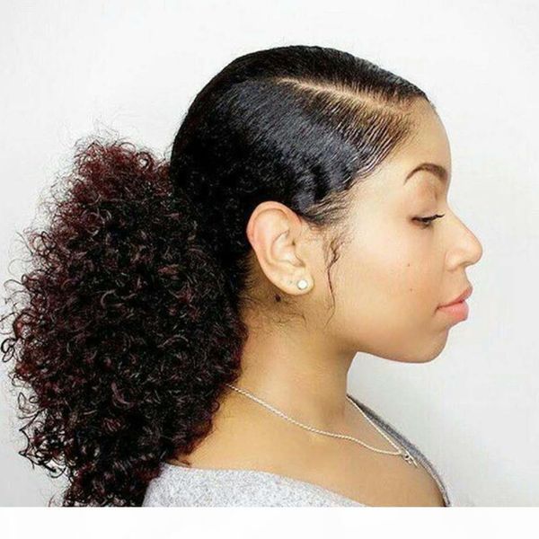 new arrive human hair ponytails clip in hair extensions pony tail 16 inch 120g remy kinky curly hair pieces more 5 colors optional, Black
new arrive human hair ponytails clip in hair extensions pony tail 16 inch 120g remy kinky curly hair pieces more 5 colors optional, Black