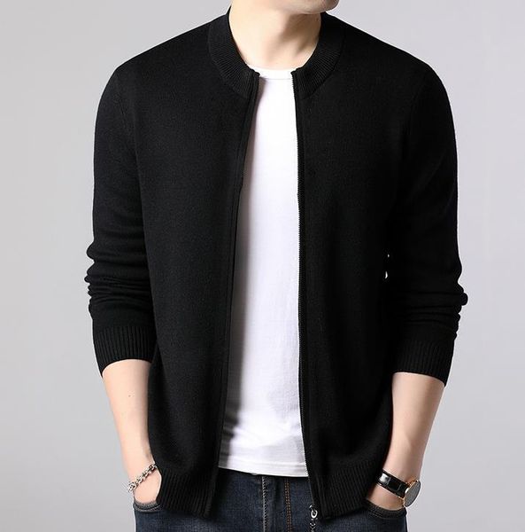 2020 new cardigan sweater, men's fashion solid-color sweater men's coat sweater 1910, White;black
2020 new cardigan sweater, men's fashion solid-color sweater men's coat sweater 1910, White;black