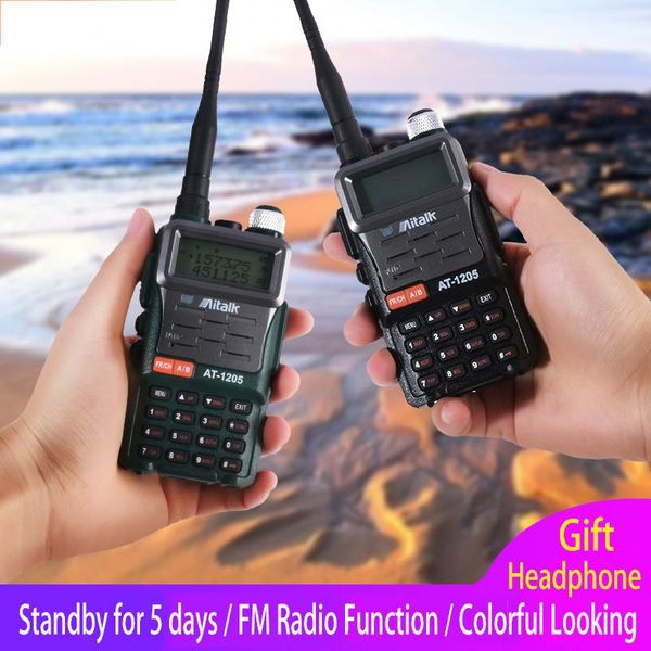 walkie talkie dual band 136-174mhz & 400-520mhz intercom outdoor 2-way radio aitalk at-1205 amature ham handheld walkie-talkie 10km
walkie talkie dual band 136-174mhz & 400-520mhz intercom outdoor 2-way radio aitalk at-1205 amature ham handheld walkie-talkie 10km