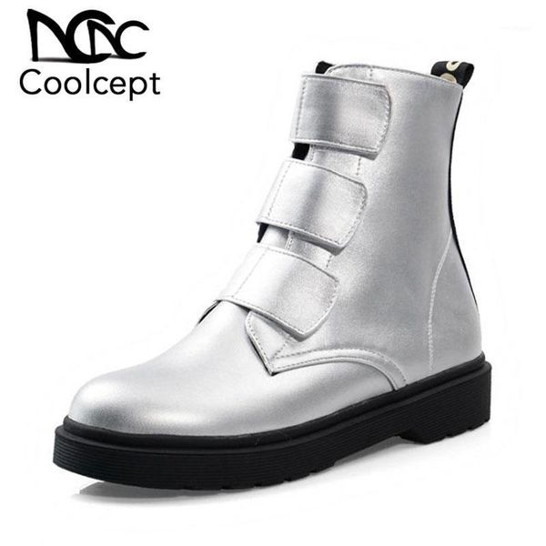 coolcept size 34-43 women ankle boots plush winter warm winter shoes women hook&loop letter fashion platform lady footwear1, Black
coolcept size 34-43 women ankle boots plush winter warm winter shoes women hook&loop letter fashion platform lady footwear1, Black