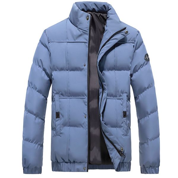 cotton parkas men winter parka jacket autumn winter solid black stand collar thick men's windbreaker jackets male coat 4xl
cotton parkas men winter parka jacket autumn winter solid black stand collar thick men's windbreaker jackets male coat 4xl