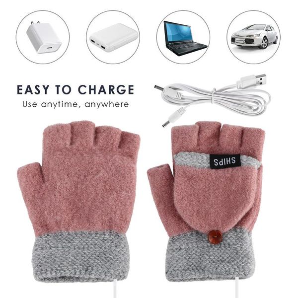 women men' usb heated gloves half finger knit hand gloves warmer winter battery powered motorcycle c09, Blue;gray
women men' usb heated gloves half finger knit hand gloves warmer winter battery powered motorcycle c09, Blue;gray