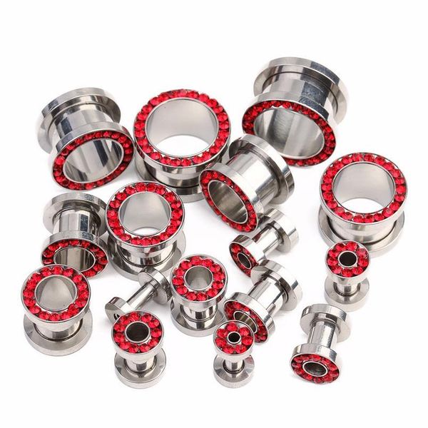 louleur new red crystal ear expander septum piercing jewelry stainless steel earring plugs tunnel tragus body jllaha, White
louleur new red crystal ear expander septum piercing jewelry stainless steel earring plugs tunnel tragus body jllaha, White