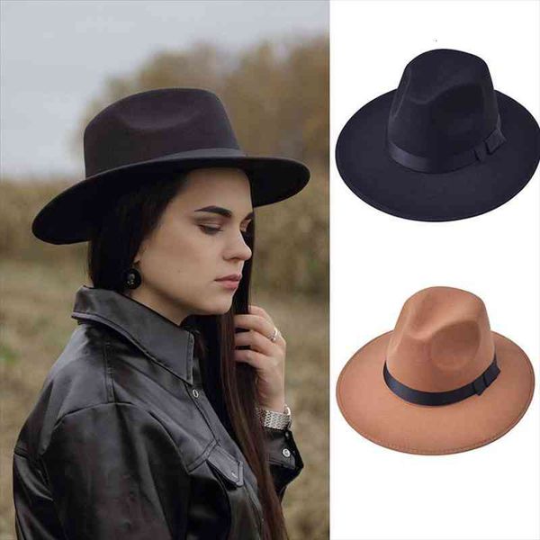 fashion classic british felt fedora hat for women men spring autumn wide brim gentleman jazz cap, Blue;gray
fashion classic british felt fedora hat for women men spring autumn wide brim gentleman jazz cap, Blue;gray
