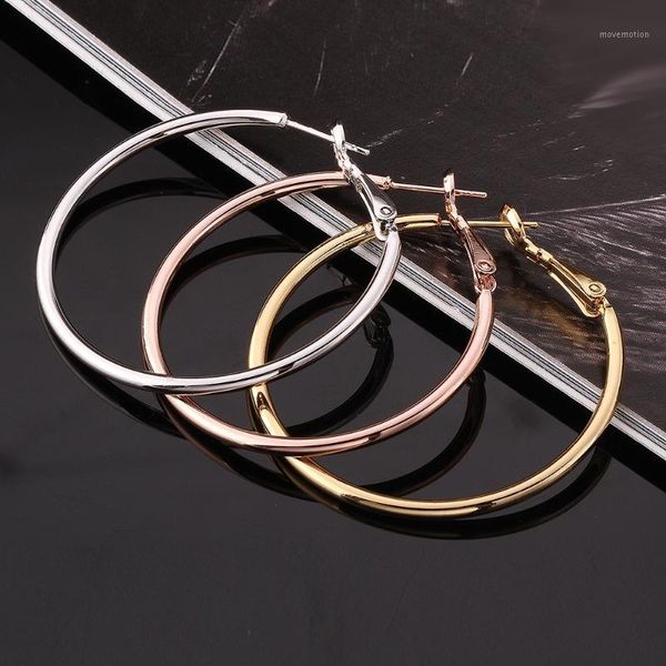 round shape creole big earrings trendy style rose gold color and silver color european fashion jewelry for women gifts bijoux1, Golden;silver
round shape creole big earrings trendy style rose gold color and silver color european fashion jewelry for women gifts bijoux1, Golden;silver
