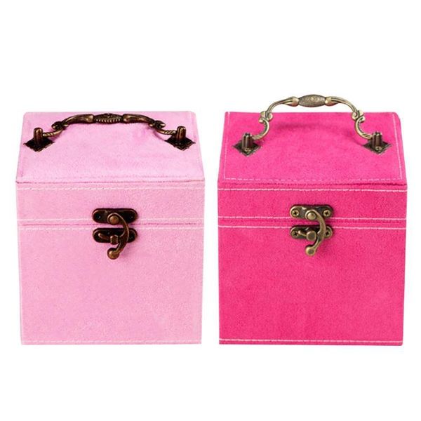 pink jewelry storage case 3 layers square shape wedding earrings ring bracelet box display case holder gift organizer, Pink;blue
pink jewelry storage case 3 layers square shape wedding earrings ring bracelet box display case holder gift organizer, Pink;blue