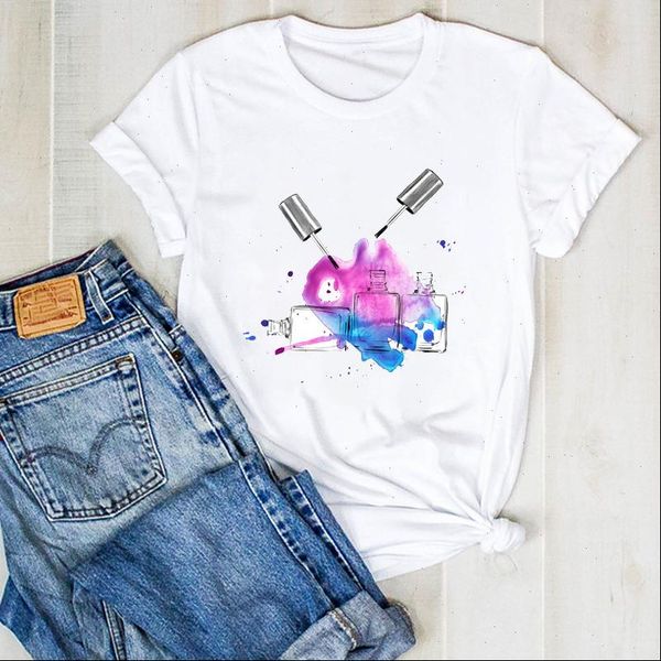women lady fingernail 3d fashion nail art kawaii ladies summer t tee tshirt womens female shirt clothes graphic t shirt, White
women lady fingernail 3d fashion nail art kawaii ladies summer t tee tshirt womens female shirt clothes graphic t shirt, White