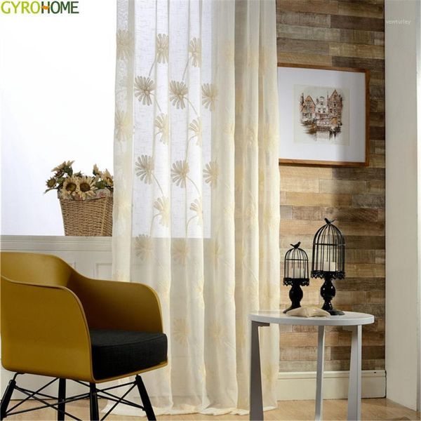 curtain & drapes yellow flower embroidered sheer window tulle curtains for bedroom living room kitchen1
curtain & drapes yellow flower embroidered sheer window tulle curtains for bedroom living room kitchen1