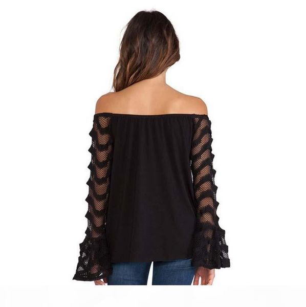 new fashion women women t shirt long sleeve poleras de mujer with lace slash neck long sleeve plus size s - 5xl mesh, White
new fashion women women t shirt long sleeve poleras de mujer with lace slash neck long sleeve plus size s - 5xl mesh, White