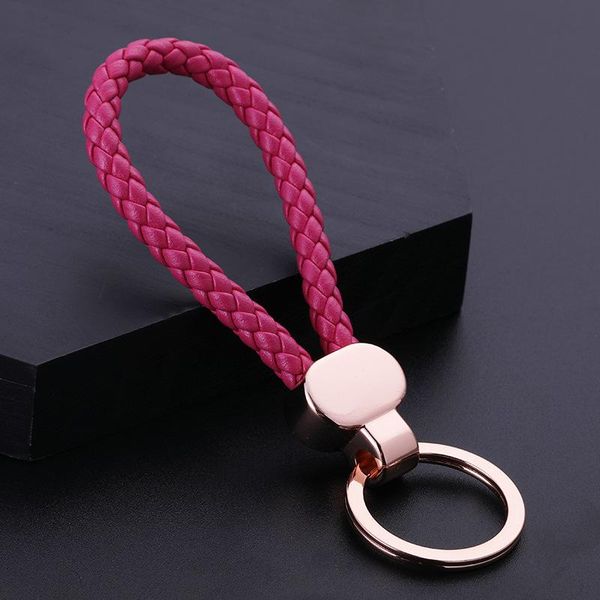 keychains fashion luxury leather braided rope keychain wrist key chain ring pendant car keyrings accessories for men women, Silver
keychains fashion luxury leather braided rope keychain wrist key chain ring pendant car keyrings accessories for men women, Silver