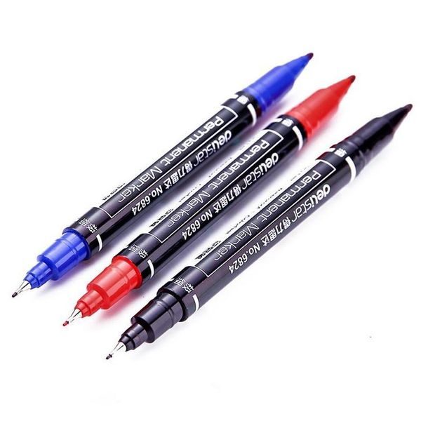 shipping 3color marker pens good waterproof ink thin nib+crude nib black new portable finecolour permanent copic marker pen mol7i 
shipping 3color marker pens good waterproof ink thin nib+crude nib black new portable finecolour permanent copic marker pen mol7i