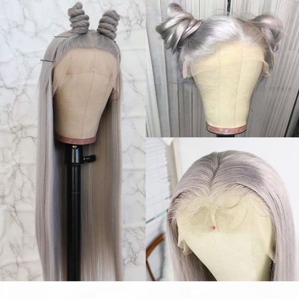 brazilian remy hair grey color lace wig straight 13x6 lace front human hair lace wigs for women with pre plucked hairline 150%, Black
brazilian remy hair grey color lace wig straight 13x6 lace front human hair lace wigs for women with pre plucked hairline 150%, Black