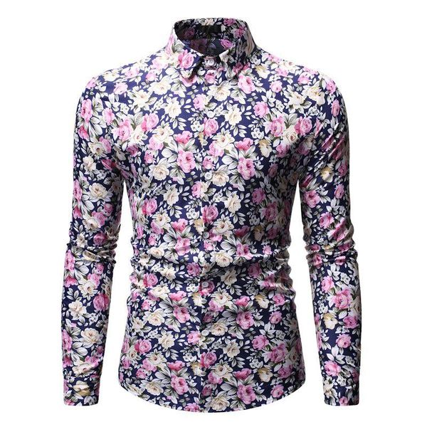 men's casual shirts fashion luxury stylish printed floral long sleeve button shirt blouse -3xl, White;black
men's casual shirts fashion luxury stylish printed floral long sleeve button shirt blouse -3xl, White;black