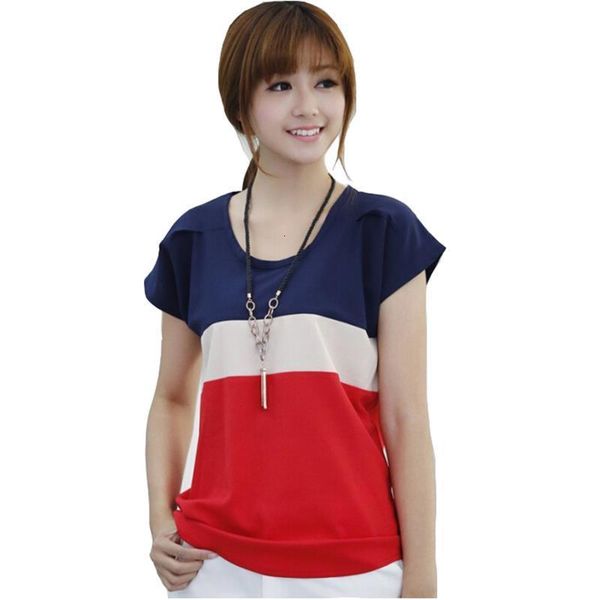 women shirts fashion t-shirts ladies shirts spell color stripe lady short sleeve plus loose size s-xxxl t sthirts, White
women shirts fashion t-shirts ladies shirts spell color stripe lady short sleeve plus loose size s-xxxl t sthirts, White