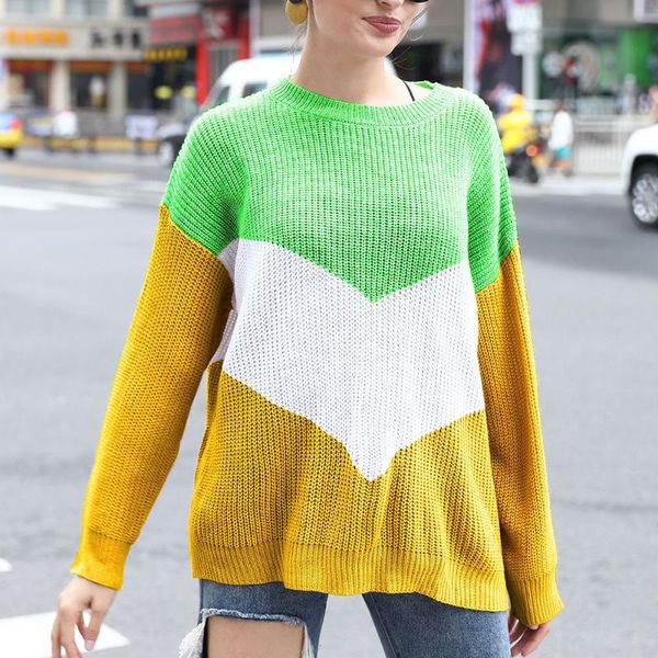 women's sweaters women's sweaters loose knitted sweater women jumpers long sleeve woman pullovers casual winter color block stripe, White;black
women's sweaters women's sweaters loose knitted sweater women jumpers long sleeve woman pullovers casual winter color block stripe, White;black