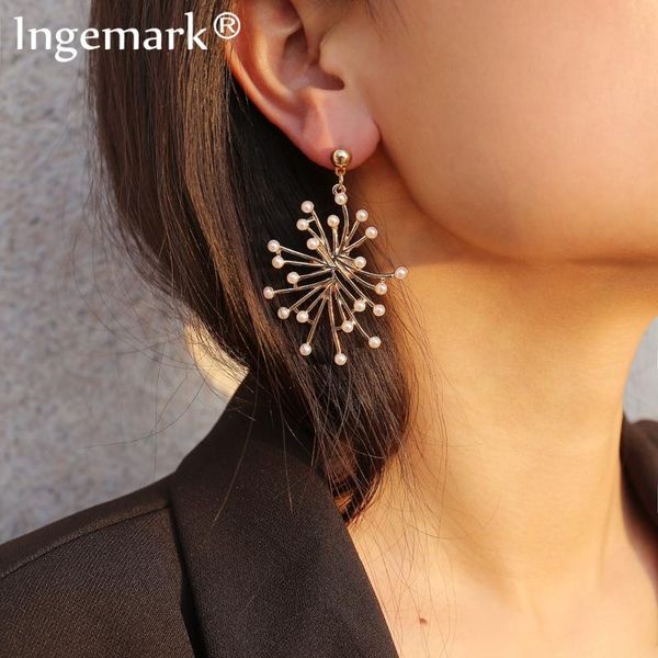 ingemark korean sweet imitation pearls earrings girlfriend romantic alloy flower cute snowflake drop earring new year gifts 2020, Silver
ingemark korean sweet imitation pearls earrings girlfriend romantic alloy flower cute snowflake drop earring new year gifts 2020, Silver