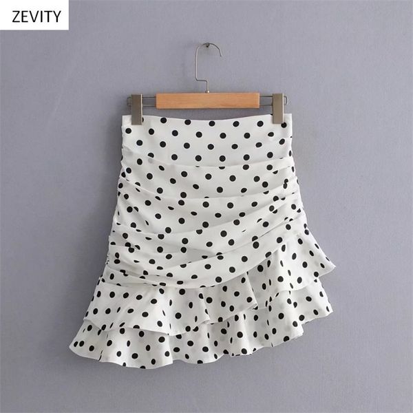 women fashion polka dot print pleated asymmetrical skirt faldas mujer ladies back zipper vestidos chic ruffles skirts qun379 y200910, Black
women fashion polka dot print pleated asymmetrical skirt faldas mujer ladies back zipper vestidos chic ruffles skirts qun379 y200910, Black