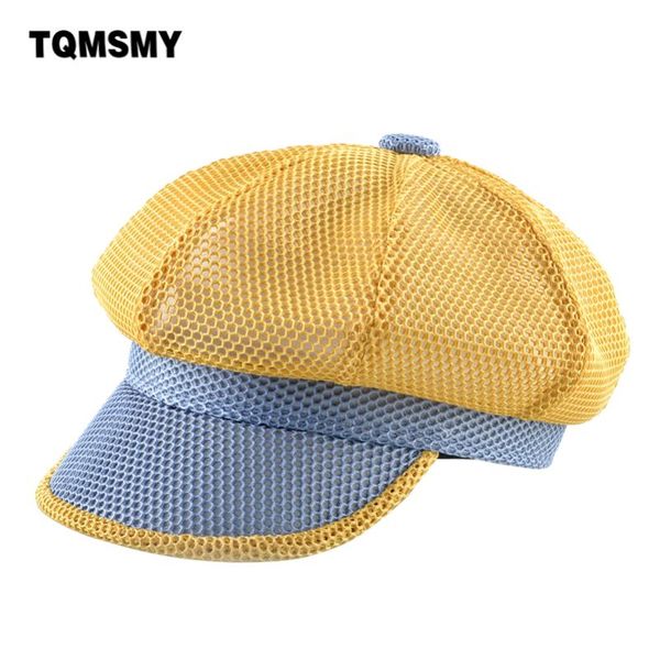 sboy hats tqmsmy mesh beret cap women solid color ladies breathable female spring summer octagonal hat boina tme45, Blue;gray
sboy hats tqmsmy mesh beret cap women solid color ladies breathable female spring summer octagonal hat boina tme45, Blue;gray