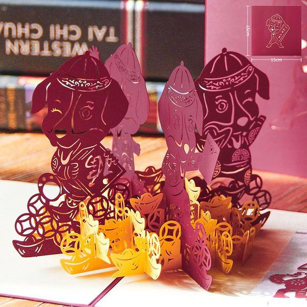 3d handmade chinese zodiac dog new year bless rich paper invitation greeting cards postcard overseas chinese creative gift wmtirf bdesybag
3d handmade chinese zodiac dog new year bless rich paper invitation greeting cards postcard overseas chinese creative gift wmtirf bdesybag