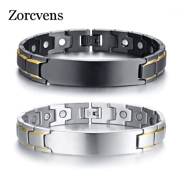 modyle new brand fashion stainless steel health care magnets men's bracelet bangle1, Golden;silver
modyle new brand fashion stainless steel health care magnets men's bracelet bangle1, Golden;silver
