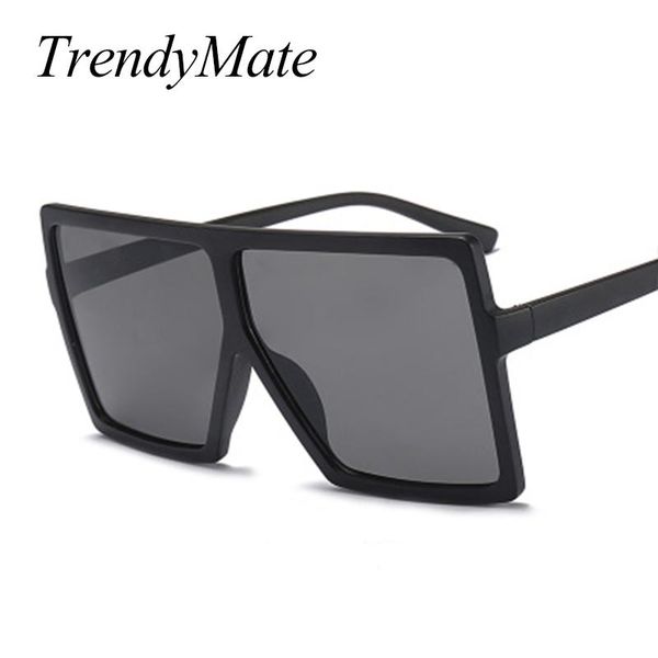 sunglasses flat oversized square women gradient 2021 summer style classic black sun glasses big uv400 1151t, White;black
sunglasses flat oversized square women gradient 2021 summer style classic black sun glasses big uv400 1151t, White;black