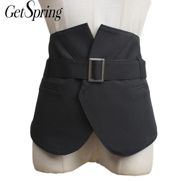 getspring women cummerbund ladies wide fashion belt simple wide corset belt all match waistband black waist band 2020 new, Black;brown
getspring women cummerbund ladies wide fashion belt simple wide corset belt all match waistband black waist band 2020 new, Black;brown