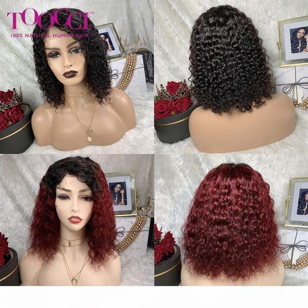 toocci hair lace human wigs 4x4 lace closure wig water deep curly wigs front human hair for black women remy, Black;brown
toocci hair lace human wigs 4x4 lace closure wig water deep curly wigs front human hair for black women remy, Black;brown