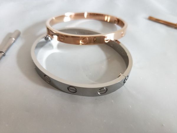 new arriva love screw bangles 316 titanium steel bracelets brand ten stone screwdriver bracelet bangle for 2021 women men jewelry, Black
new arriva love screw bangles 316 titanium steel bracelets brand ten stone screwdriver bracelet bangle for 2021 women men jewelry, Black