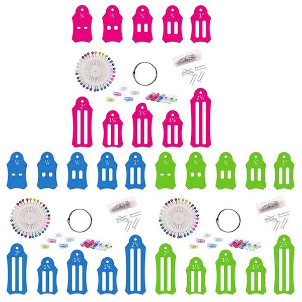 tape fabric maker kit set for sewing quilting awl jelly roll sasher tools new, Black 
tape fabric maker kit set for sewing quilting awl jelly roll sasher tools new, Black