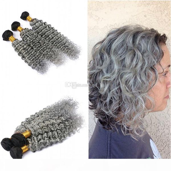 ombre color silver grey deep wave hair weaves 3pcs unprocessed 100 human hair deep curly 1b grey hair 3bundles extension, Black
ombre color silver grey deep wave hair weaves 3pcs unprocessed 100 human hair deep curly 1b grey hair 3bundles extension, Black