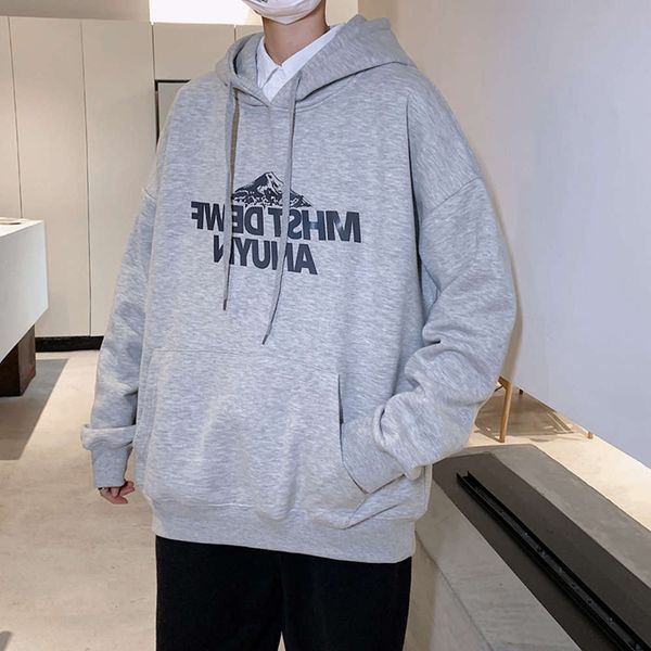 chaopai printed hooded sweater for korean version trendy casual men's wear lovers' handsome plush top, Black
chaopai printed hooded sweater for korean version trendy casual men's wear lovers' handsome plush top, Black