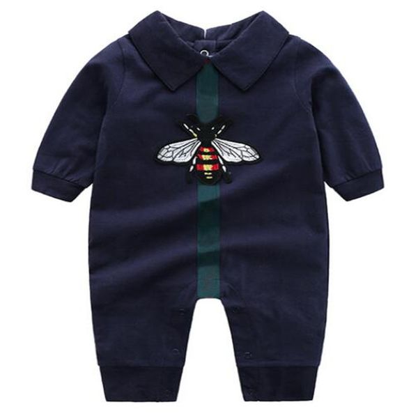 little bee newborn baby boy girl romper white dark blue cotton jumpsuits lapels long sleeved infant toddler clothes
little bee newborn baby boy girl romper white dark blue cotton jumpsuits lapels long sleeved infant toddler clothes