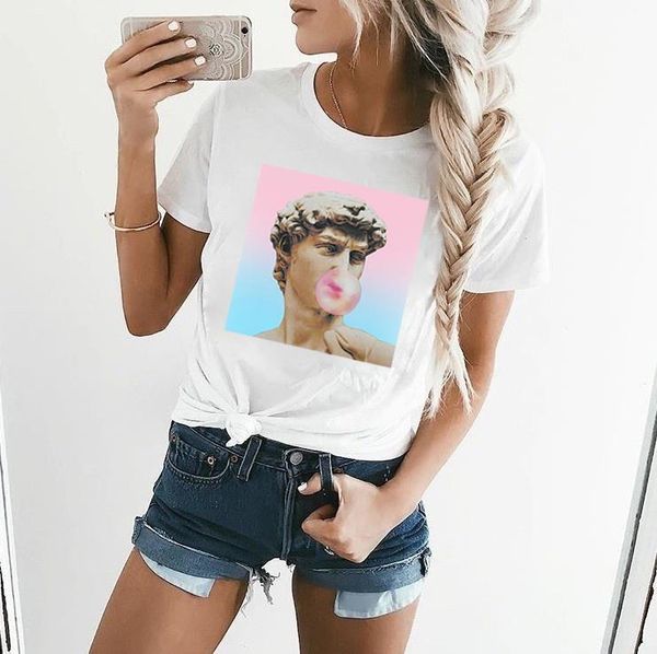 women t shirt casual large size s-2xl loose fashion tees harajuku short sleeve female summer cartoon funny t-shirt, White
women t shirt casual large size s-2xl loose fashion tees harajuku short sleeve female summer cartoon funny t-shirt, White