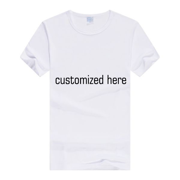 summer short-sleeve solid color o-neck your design logo/picture white custom men women t-shirt plus size t shirt clothing y200412
summer short-sleeve solid color o-neck your design logo/picture white custom men women t-shirt plus size t shirt clothing y200412
