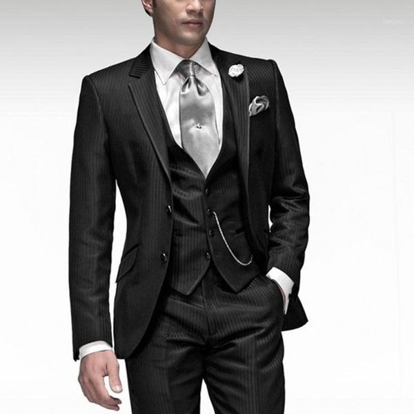 groomsmen notch lapel groom tuxedos shiny black stripe men suit for wedding man blazer suits (jacket+pants+tie+vest)1, White;black
groomsmen notch lapel groom tuxedos shiny black stripe men suit for wedding man blazer suits (jacket+pants+tie+vest)1, White;black