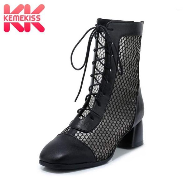 boots kemekiss sqaure heel women ankle summer patchwork cross-tied shoes party solid color footwear size 33-431, Black
boots kemekiss sqaure heel women ankle summer patchwork cross-tied shoes party solid color footwear size 33-431, Black