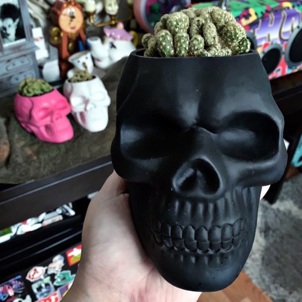 costume accessories skull decoration hollow skeleton candle holder ornaments party bar ktv human head jewelry storage jar halloween props, Silver
costume accessories skull decoration hollow skeleton candle holder ornaments party bar ktv human head jewelry storage jar halloween props, Silver