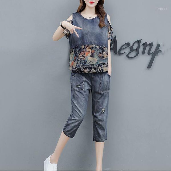 women summer new plus size 2 piece set womens short sleeve fashion print pattern pullover + leisure pants set two-piece1, White
women summer new plus size 2 piece set womens short sleeve fashion print pattern pullover + leisure pants set two-piece1, White