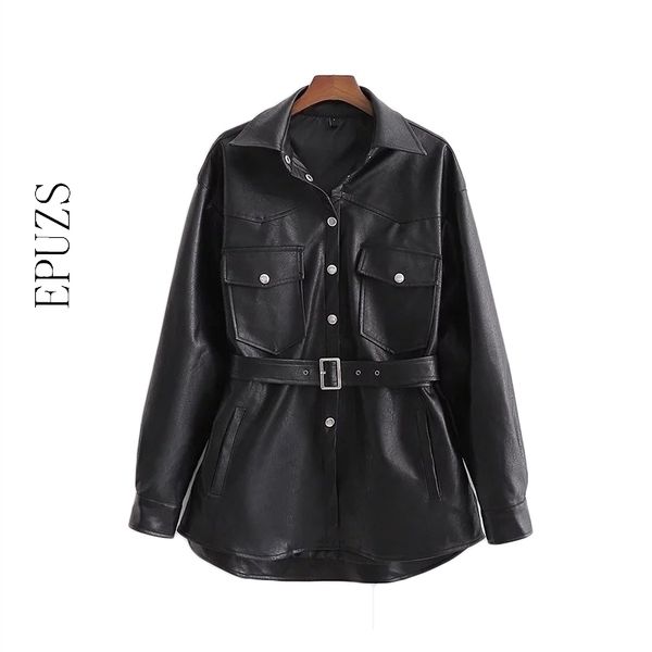 winter black leather jacket women sashes pu biker jacket motorcycle faux leather coat oversize female fur jackets fall 201030
winter black leather jacket women sashes pu biker jacket motorcycle faux leather coat oversize female fur jackets fall 201030