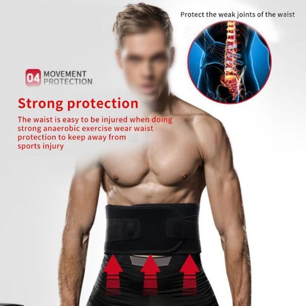 waist support gym lumbar protective gear training slim workout spine pain relief lower back fitness belt wrap widened sport1, Black;gray
waist support gym lumbar protective gear training slim workout spine pain relief lower back fitness belt wrap widened sport1, Black;gray