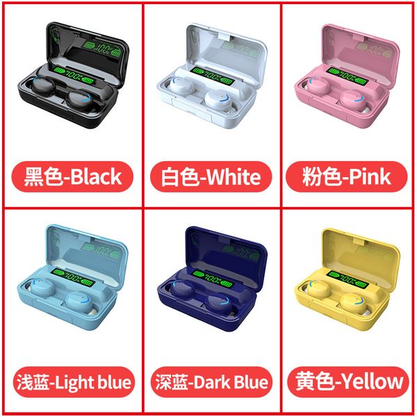 tws earbuds with 2200mah power bank ipx7 waterproof bluetooth call 5.0 true in-ear f9 f9-5c f9-5 wireless headset earphone headphone
tws earbuds with 2200mah power bank ipx7 waterproof bluetooth call 5.0 true in-ear f9 f9-5c f9-5 wireless headset earphone headphone