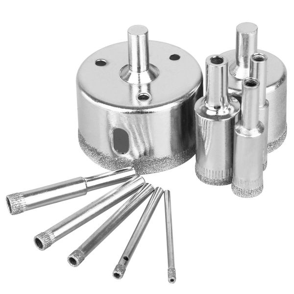 10 шт. 3-50 мм алмазный инструмент сверло bit bit bite coaf cutter glass для плитка мраморного стекла
10 шт. 3-50 мм алмазный инструмент сверло bit bit bite coaf cutter glass для плитка мраморного стекла